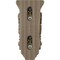 Ekena Millwork 3 1/2"W x 4"D x 7"H Small Grape Corbel, Walnut CORW03X04X07GRWA - alternate 2